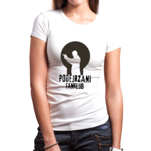Koszulka damska - Fanklub Podejrzani - Biały